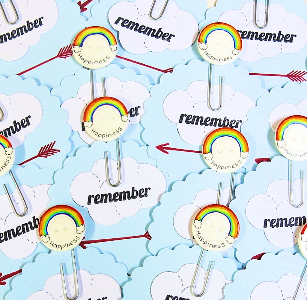 Rainbow Paper clips