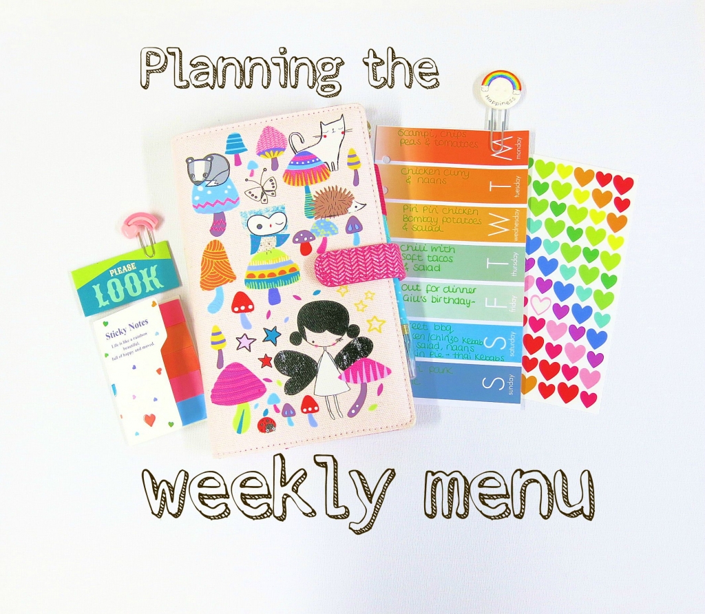 weekly menu art