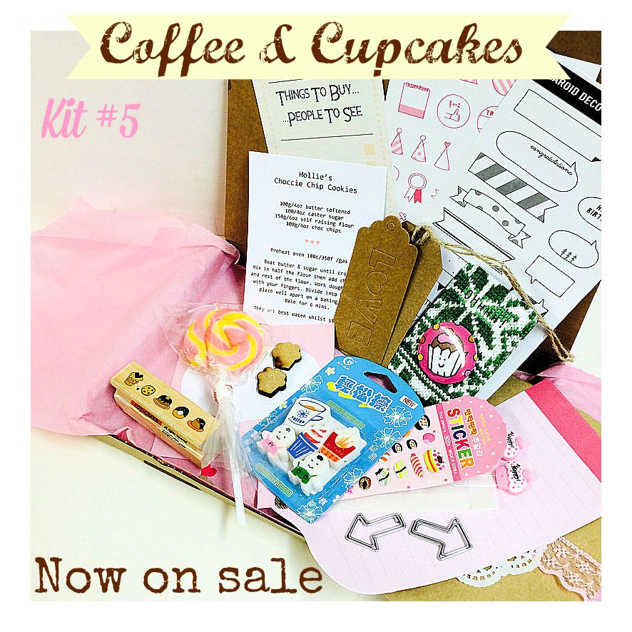 coffe and cupcakes on sale