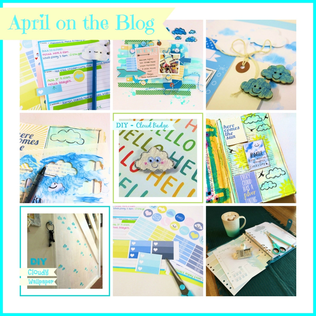 April on the blog