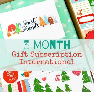 3 Month Gift Subscription - International