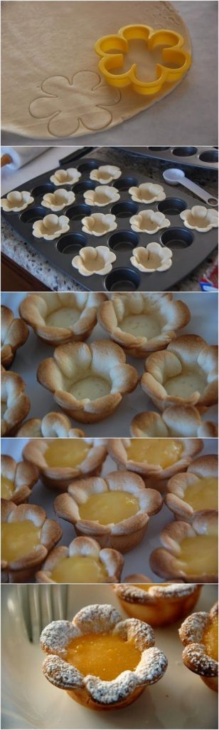 flowers tarts