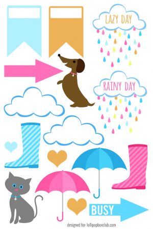 Lollipop Box Club April 2018 Downloads x2