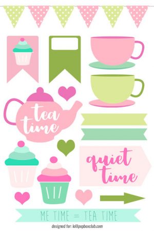 Lollipop Box Club May 2018 Downloads x2