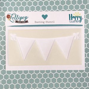 Bunting Stencil