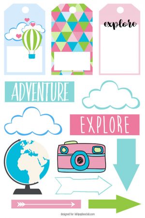 Lollipop Box Club July 2018 Downloads x2