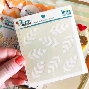 Exclusive Leaves Stencil