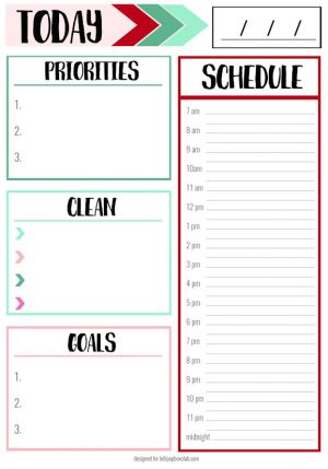 Lollipop Box Club Christmas Cheer Planner 2018 Downloads - Image 2