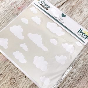 Cloud Stencil 6x6''