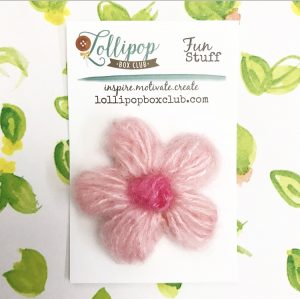 Pink Crotchet Flower
