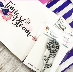 Time To Bloom Stamp