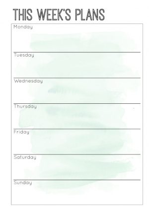 August Planner 2019 Downloads x4 - Image 2