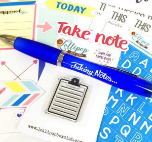 Exclusive Mini Clip Board Stamp