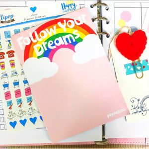A6 Follow Your Dreams Notepad