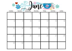 May & June 2020 Calendars - Downloads - Image 3