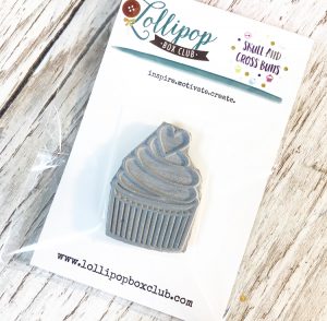 Heart Cupcake Stamp