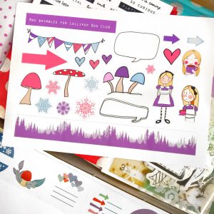 Alice's Winter Wonderland - Mrs Brimbles Exclusive Stickers