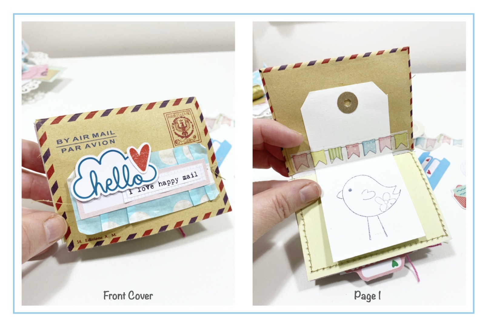 Mini Envelope Book - with Guest Designer Lorriane Ablett - with video ...