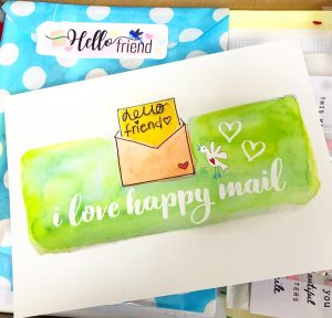 Happy Mail Postcard