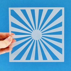 Lollipop Box Club - 6x6 Sunshine Stencil