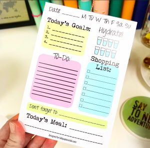 A6 To Do Notepad