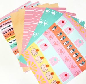 Our Sweet Home - Exclusive A5 Papers