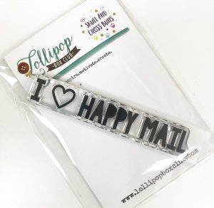 I love Happy Mail Stamp