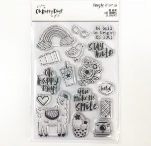 Simple Stories Stamp Set - Oh Happy Day