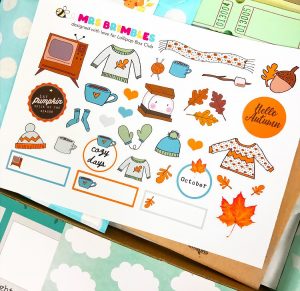 Snuggle Season - Mrs Brimbles Exclusive Stickers