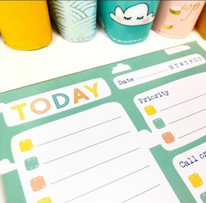 Daily Planner Notepad A5 - Image 2