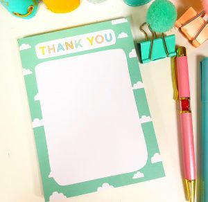 Thank You Notepad A6 - SOLD OUT