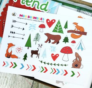 Forest Friends - Mrs Brimbles Exclusive Stickers