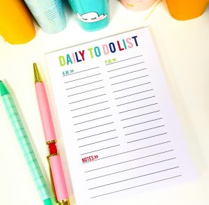 Daily TO DO List - Notepad A6