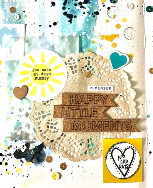 Journalling with ‘Here comes the Sun’ kit