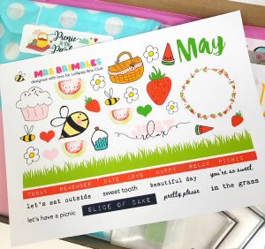 Picnic in the Park - Mrs Brimbles Exclusive Stickers