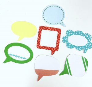 Picnic in the Park - Speech Bubbles