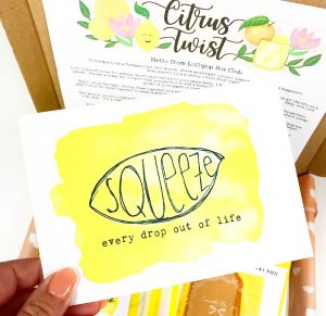Lemon Postcard