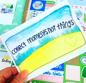 Moments Not Things Postcard
