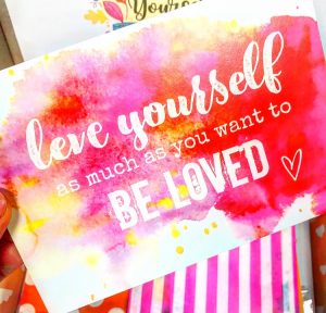 Love Yourself Postcard