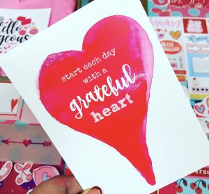 Grateful Heart Postcard