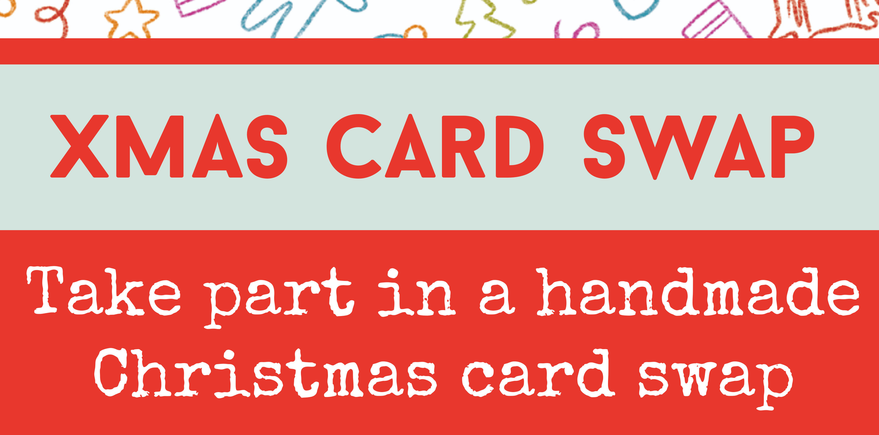 Handmade Christmas Card Swap