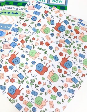 Snail Mail - Exclusive A5 Papers - Image 5