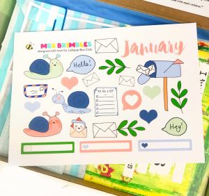 Snail Mail - Mrs Brimbles Exclusive Stickers