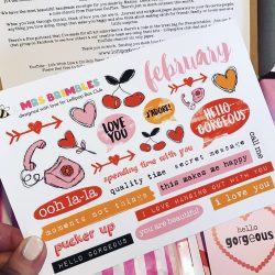 Hello Gorgeous - Mrs Brimbles Exclusive Stickers