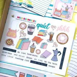 In The Library -  Mrs Brimbles Exclusive Stickers