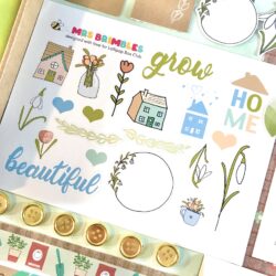 Rustic Garden -  Mrs Brimbles Exclusive Stickers