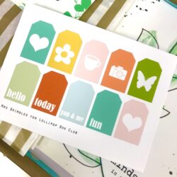 Mini Tag Stickers