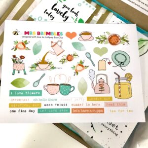 One Fine Day -  Mrs Brimbles Exclusive Stickers