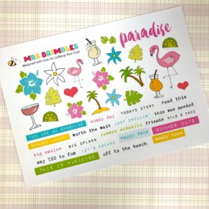Finding Paradise -  Mrs Brimbles Exclusive Stickers