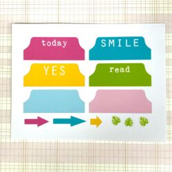 Finding Paradise Tab Stickers